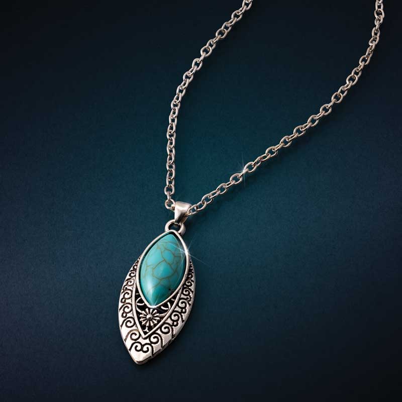 Wisdom and Freedom Howlite Necklace (10 ctw)